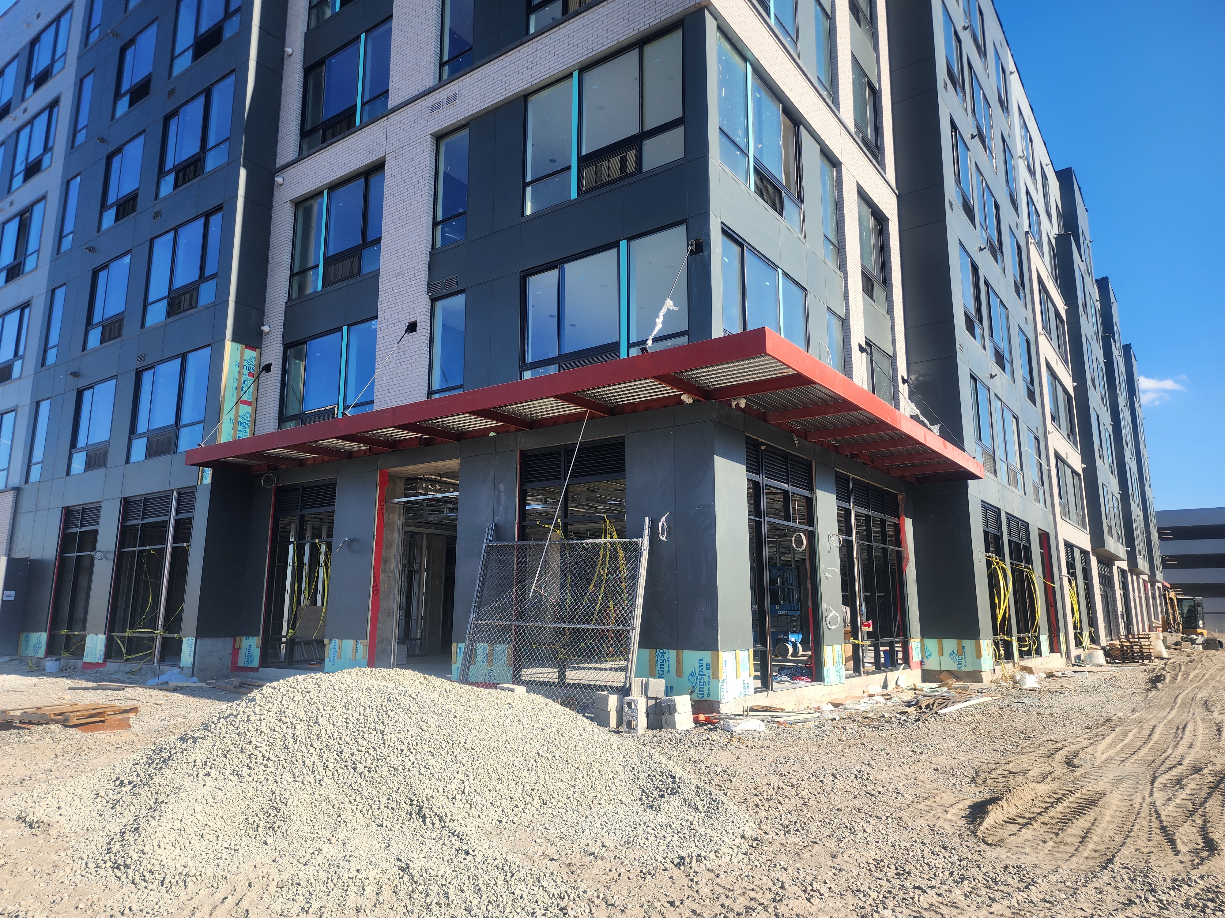 Commercial Entry Canopy Steel Frame, photo 2
